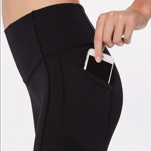 ❌SOLD❌lululemon athletica All The Right Places Crop II 23" Black - Picture 15 of 16